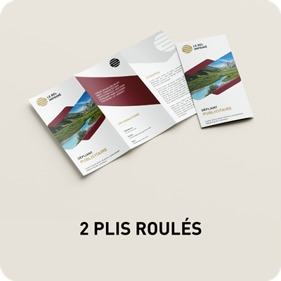 Dépliants (3 volets)